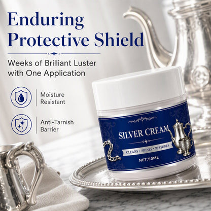 Silver Shine Restoring Cream – Tarnish & Oxidation Remover