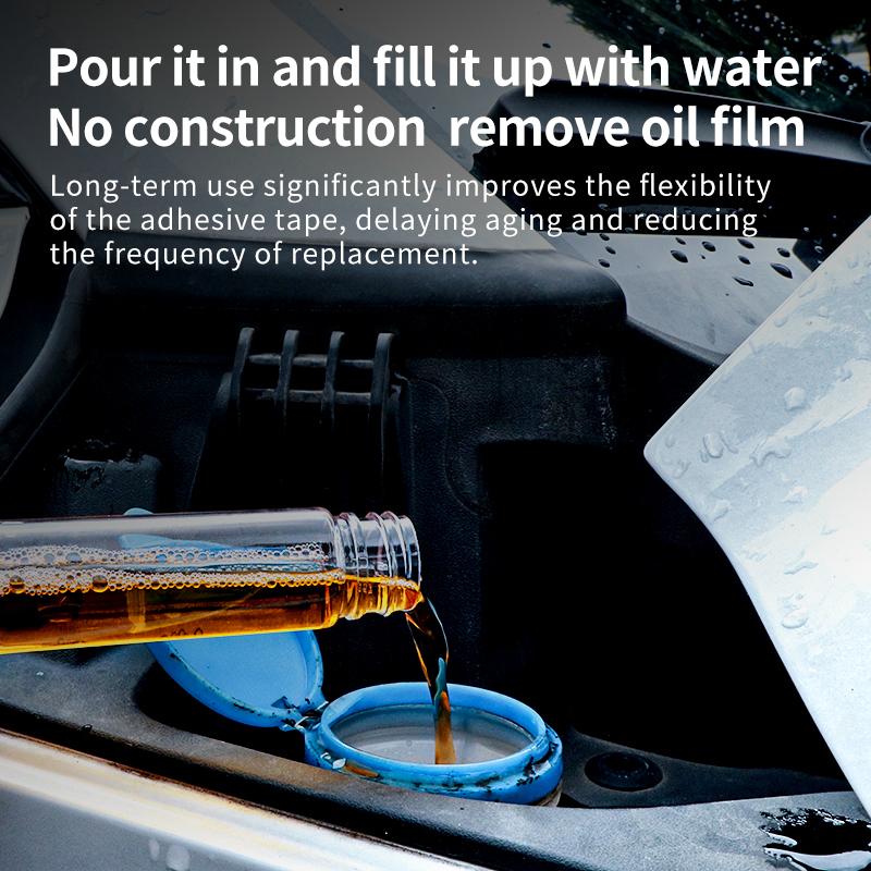 🥳2026 HOT SALE🥳Hydrophobic Car Glass Cleaner & Oil Film Remover